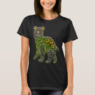 Blekande blomma Bear T Shirt