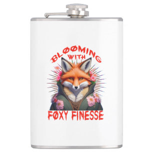 Blekande fox Mode-bedövning Fickplunta