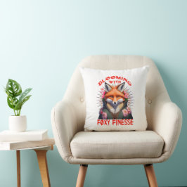 Blekande fox Mode-bedövning Kudde