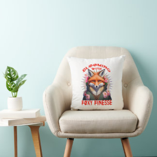 Blekande fox Mode-bedövning Kudde