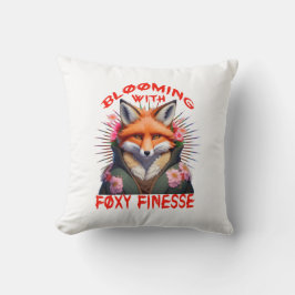 Blekande fox Mode-bedövning Kudde