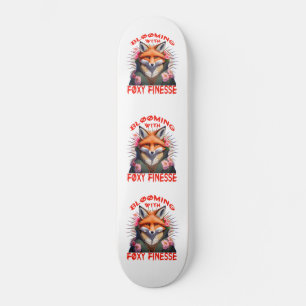 Blekande fox Mode-bedövning Mini Skateboard Bräda 18,5 Cm