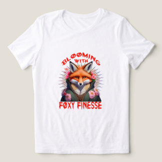 Blekande fox Mode-bedövning T Shirt