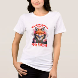 Blekande fox Mode-bedövning T Shirt