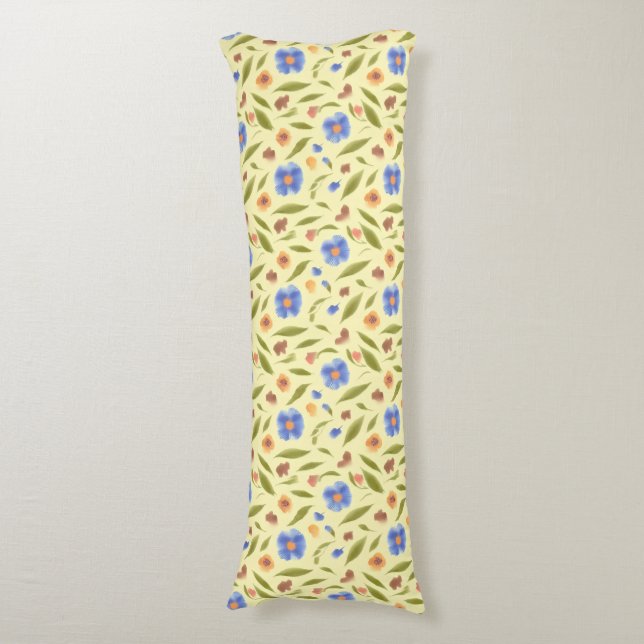 Blekande Garden Body Pillow Kroppskudde (Framsidan Vertikal)