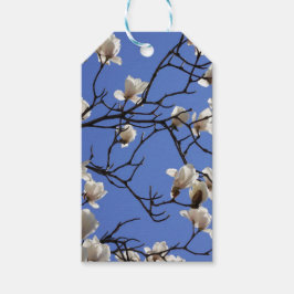 Blekande Magnolias Presentetikett
