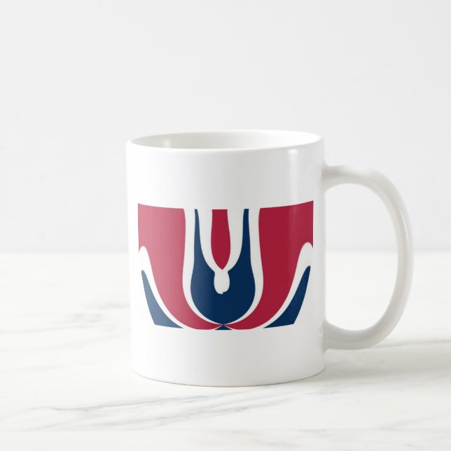 Blekande Red Hakuna Matata Senaste presentdesign Kaffemugg (Höger)