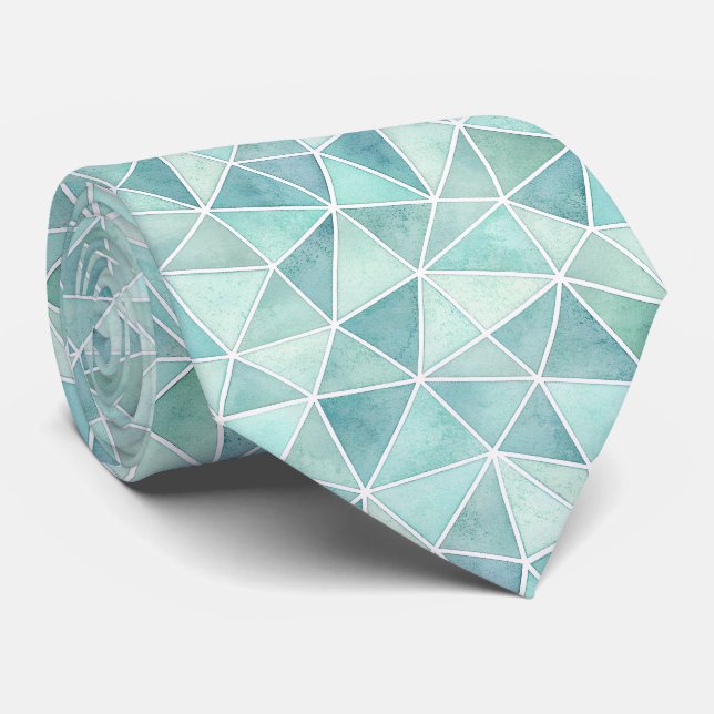 Blekaqua geometriskt mosaik – Polygon Slips (Rullad)