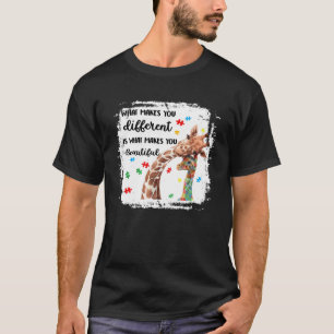 Blekat vad som gör att du har en annan Mamma Autis T Shirt