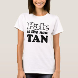 Bleken är den nya solbrännan tee shirt