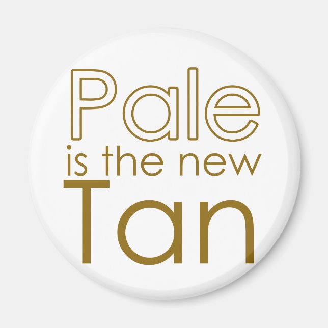 Bleken är den nya tonen magnet (Framsidan)