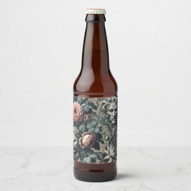 Bleken Purge - Gothic Victorian Ölflaska Etikett (Framsida)