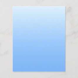Blekens blå ombre-bakgrund flygblad