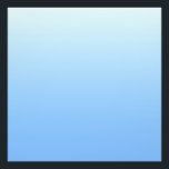 Blekens blå ombre-bakgrund fototryck<br><div class="desc">En blå blek-bakgrund.</div>