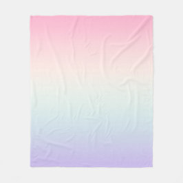 Blekens färgstarka övertoningsbakgrund fleecefilt