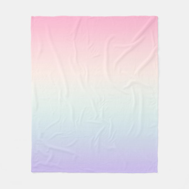 Blekens färgstarka övertoningsbakgrund fleecefilt (Framsidan)