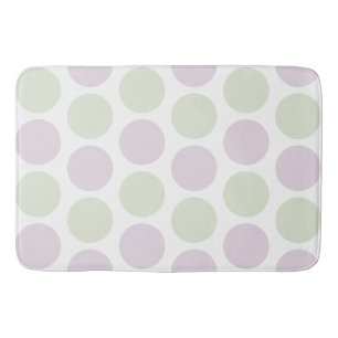 Blekens Lila och Grönt Dots Bath Mat Badrumsmatta
