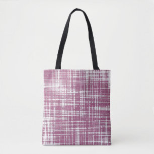 Blekens Magenta stripe Tygkasse