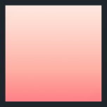 Blekens rosa och persikofärggradient poster<br><div class="desc">Blekens rosa och persikofärgad färg.</div>