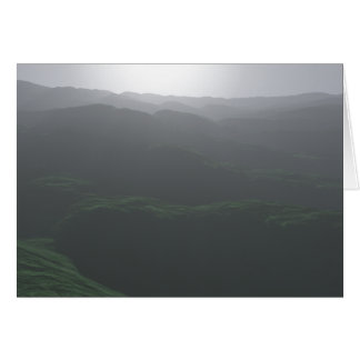 Blekens vy över Backe Hälsningskort