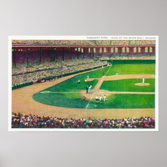 Blekers View of Comiskey Park Poster (Framsidan)