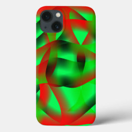 Blekgrön och klar rödundulering, med skugga?