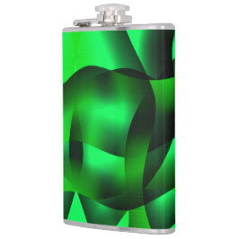 Blekgrön och svart kurning, med skugga? fickplunta