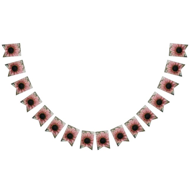 Blekgul solros vimplar (Alla)