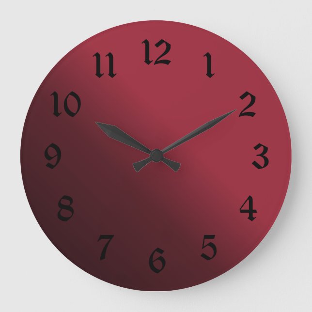 Blekna för att svärta lägre vänstersida skuggar stor klocka (Framsida)