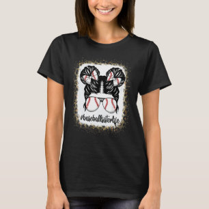 Blekt Baseboll Systern Liv Rufsigt Bunt T Boll Liv Shirt