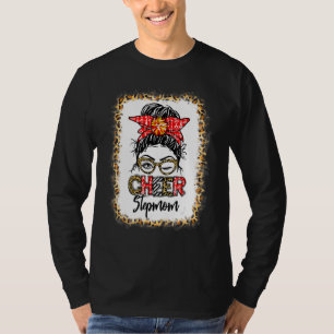 Blekt Cheer Styvmodern Cheerleading Rufsigt Bunt L T Shirt