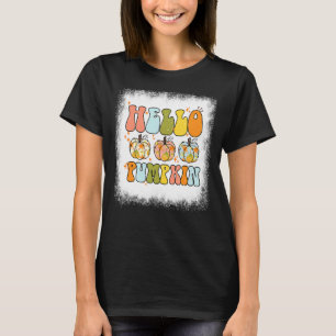 Blekt Hej Pumpkin Höst löv Pumpkin Seaso T Shirt