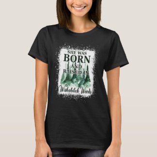 Blekt hon föddes och växte upp i Wishabitch Woo T Shirt