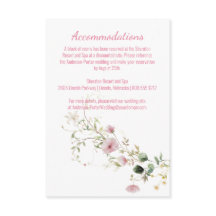 Blekt Rosa Blommig Kuvert