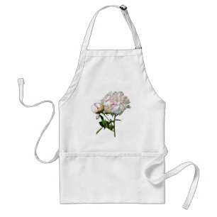 Blekt Rosa Päron och Knopp Förkläde