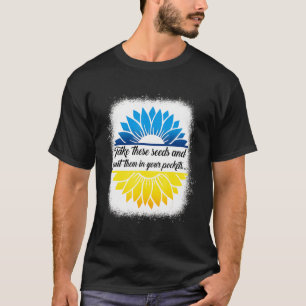 Blekt ta dessa frön och lägg dem i poken t shirt