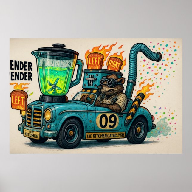 Blender Wender (kökskatalogen) Poster (Framsidan)