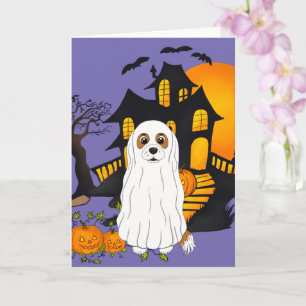 Blenheim Cavalier Ghost Halloween Kort