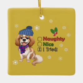 Blenheim Cavalier-julprydnad Julgransprydnad Keramik