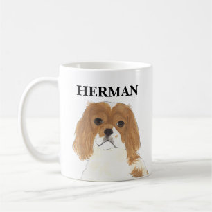 Blenheim Cavalier Kung Charles Spain Kaffemugg