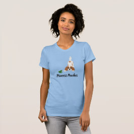 Blenheim Cavalier Kung Charles Spain och Frog T Shirt
