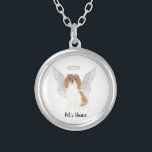 Blenheim Cavalier Kung Charles Spain Sympathy Silverpläterat Halsband<br><div class="desc">Det finns de som för med sig ett ljus så underbart för världen att även efter att de är borta kvarstår deras ljus. Låt ett sött halsband trösta ditt tunga hjärta när det tar ett ögonblick att minnas ditt älskade röda och vita, blenheim cavalier ming charles spaniel. För de mest...</div>