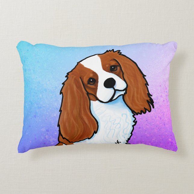 Blenheim Cavalier Spain Dekorativ kudde (Framsidan)