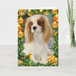 Blenheim Cavalier Spain Helgdag Card Kort