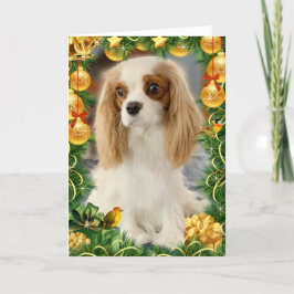 Blenheim Cavalier Spain Helgdag Card Kort