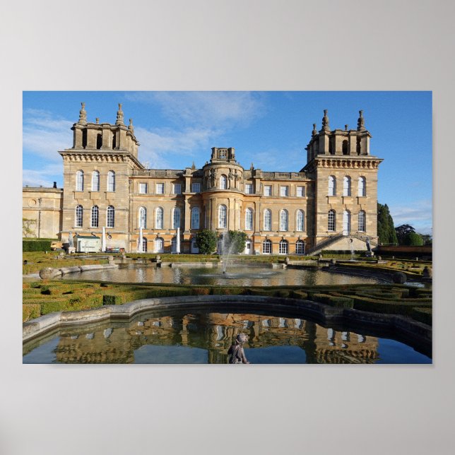 Blenheim Palace Poster (Framsidan)