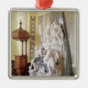 Blenheim slott, kapell, c.1705 julgransprydnad metall