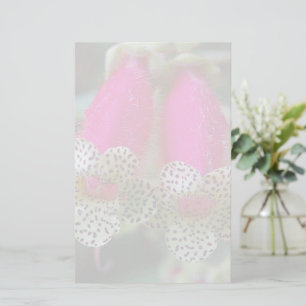 Bleopardblommans utformning brevpapper