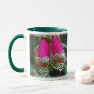 Bleopardblommans utformning mugg