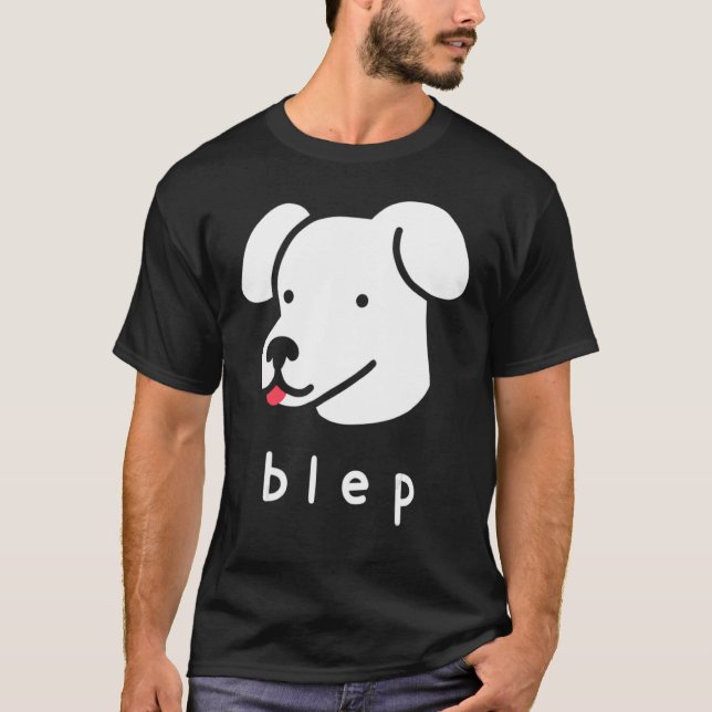 Blep Hund Puppy Tunga ut För manar kvinnor T Shirt (Framsida)